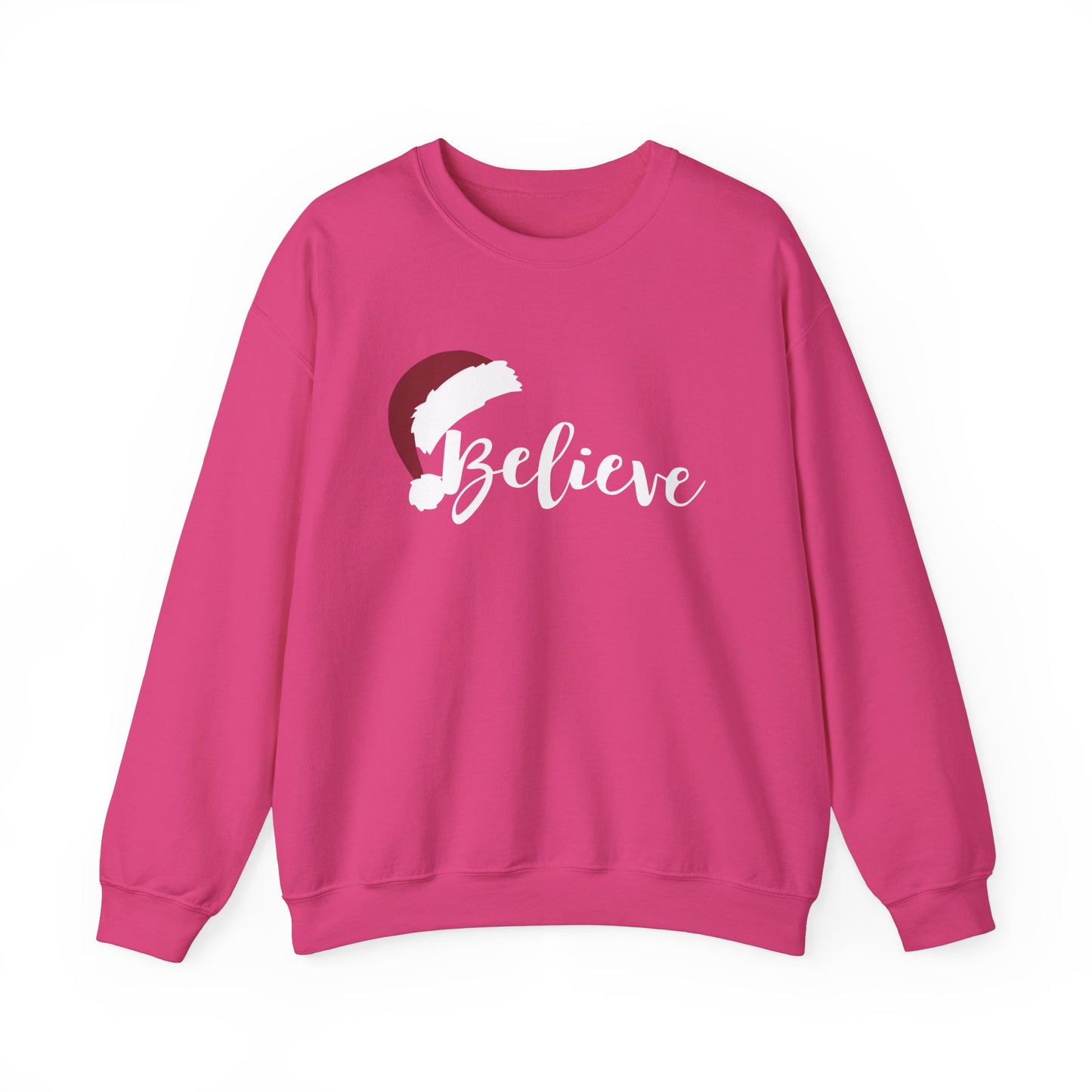 Believe Holiday Santa Hat Sweatshirt 🎅