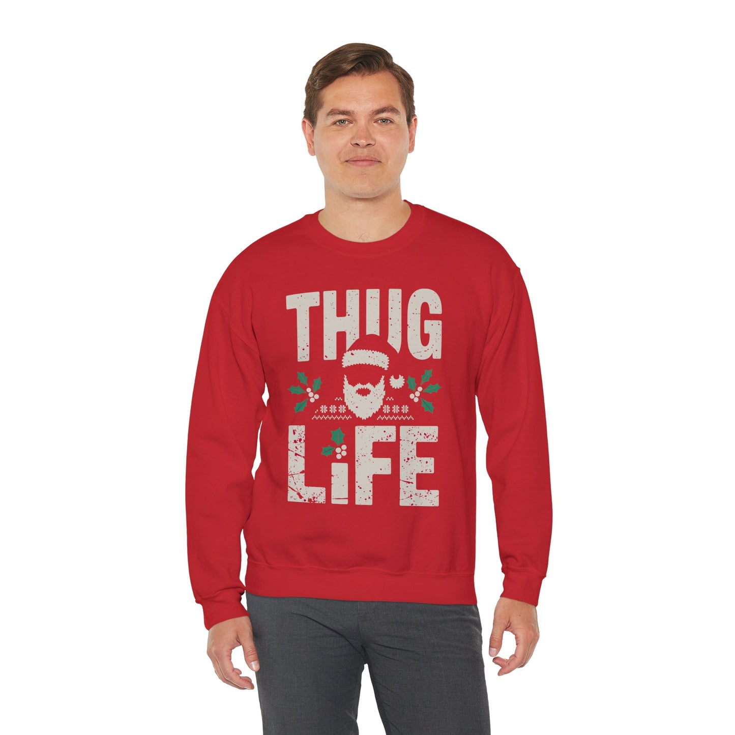 Christmas Party Thug Life Sweater | Funny Holiday Gift