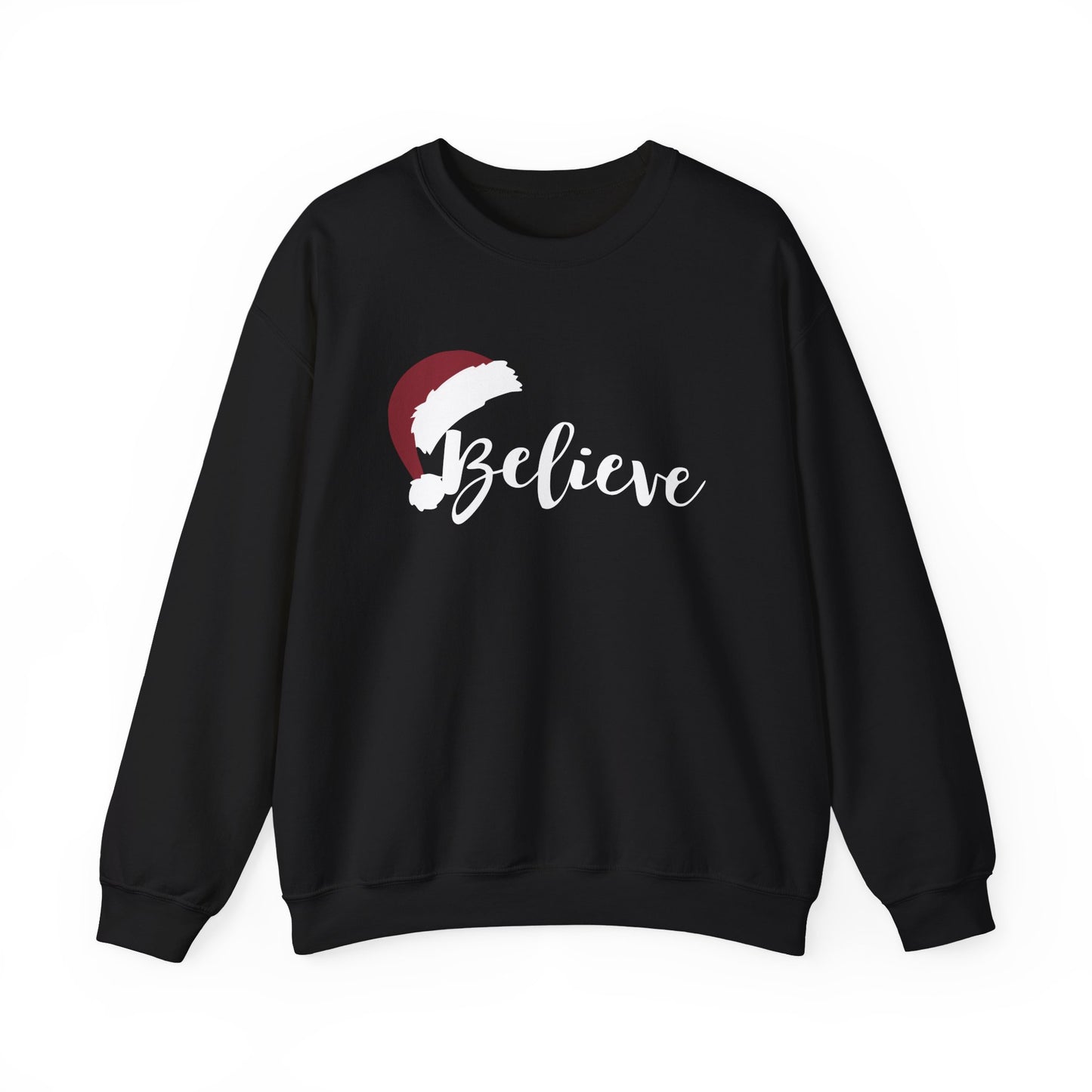 Believe Holiday Santa Hat Sweatshirt 🎅