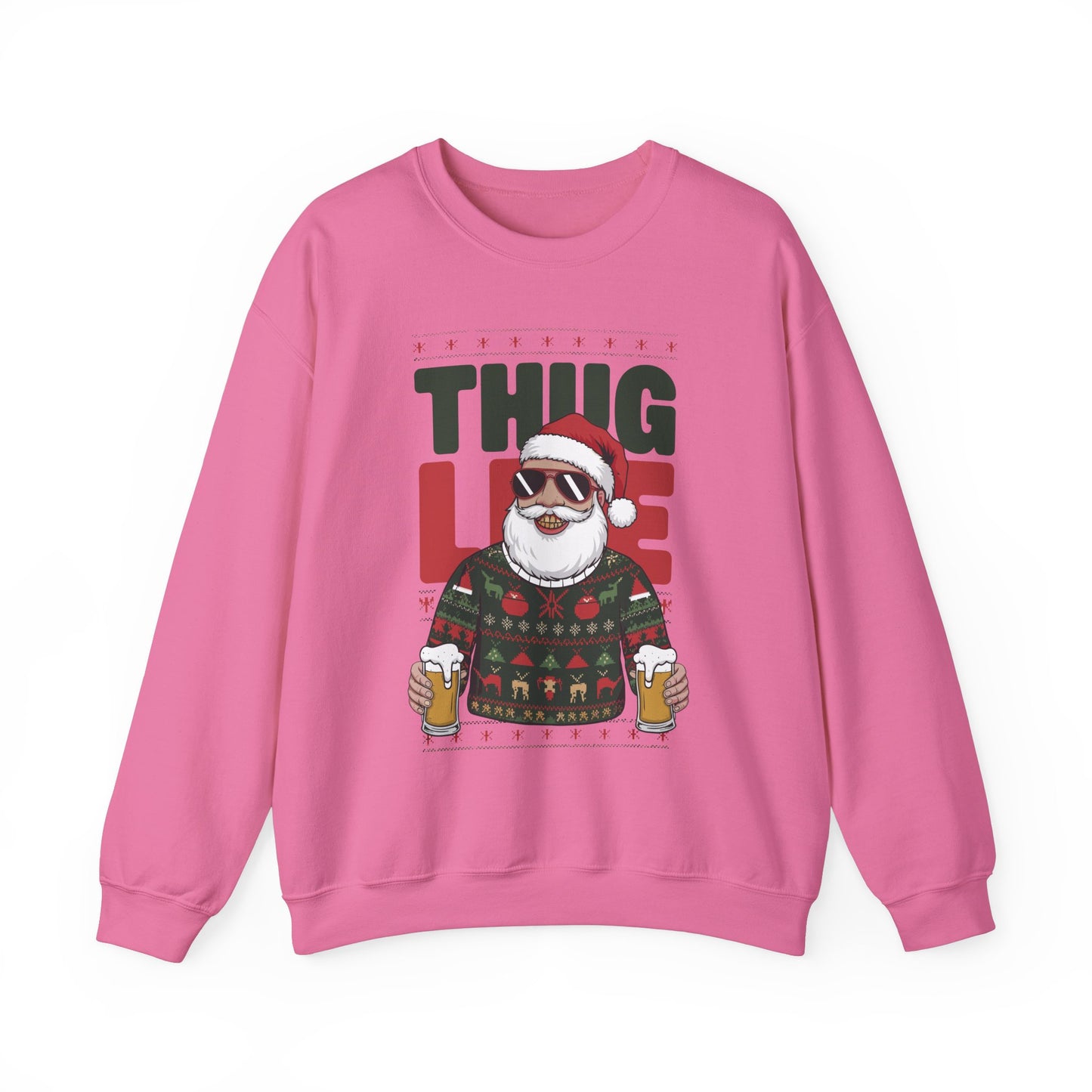 Gangsta Santa Thug Life Sweater | Funny Christmas Party Outfit