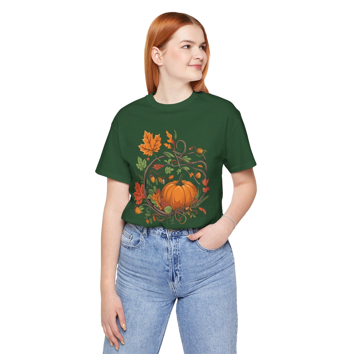 Fall Pumpkin & Autumn Theme T-Shirt