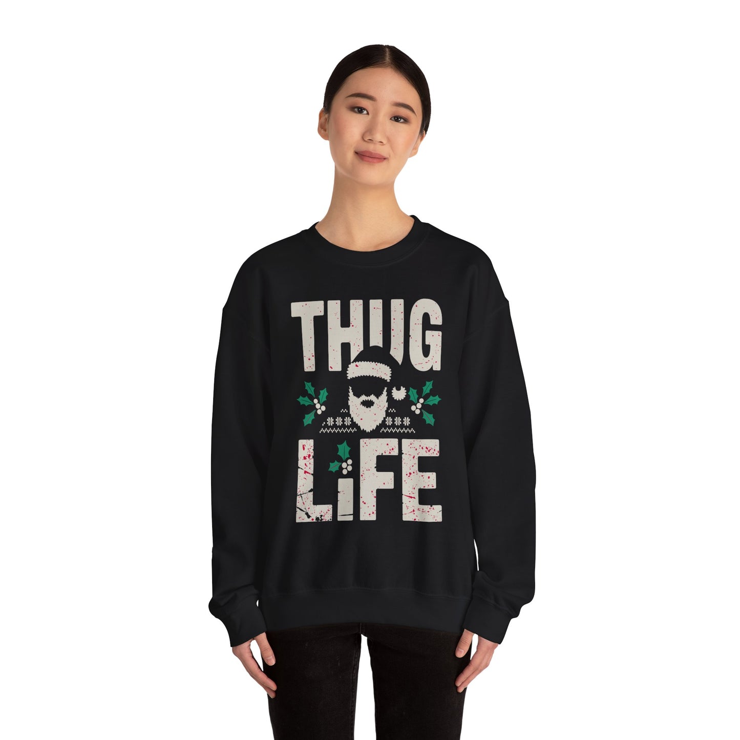 Christmas Party Thug Life Sweater | Funny Holiday Gift