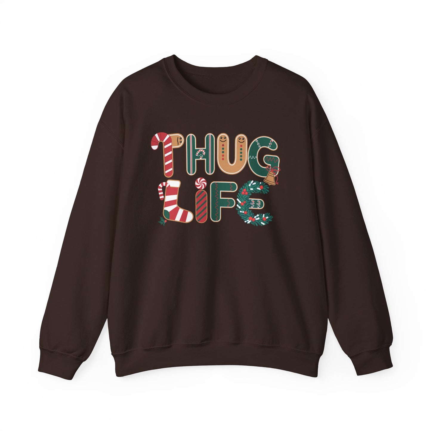 Funny Thug Life Christmas Sweater | Holiday Party Essential