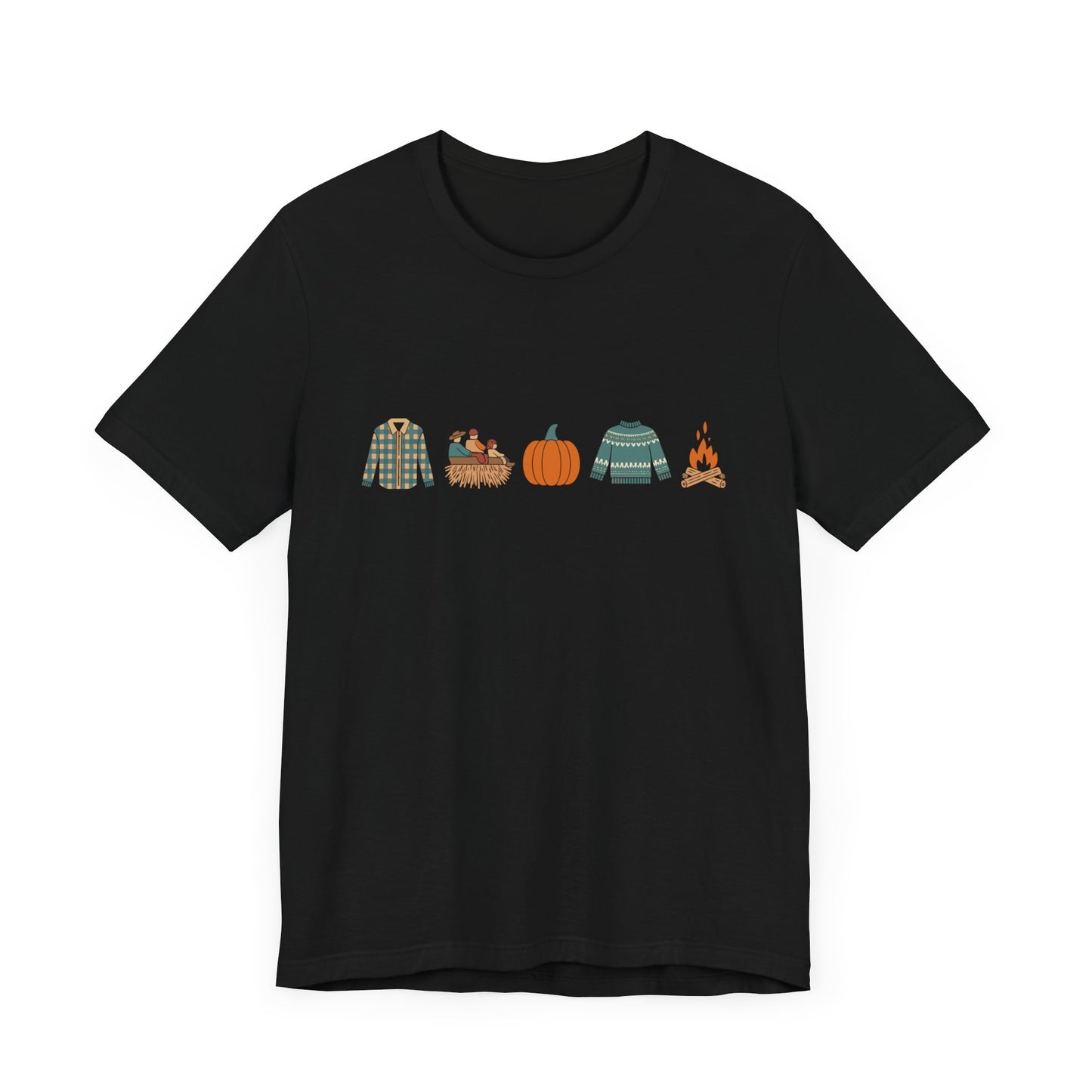 Fall T-Shirt Symbols of Autumn