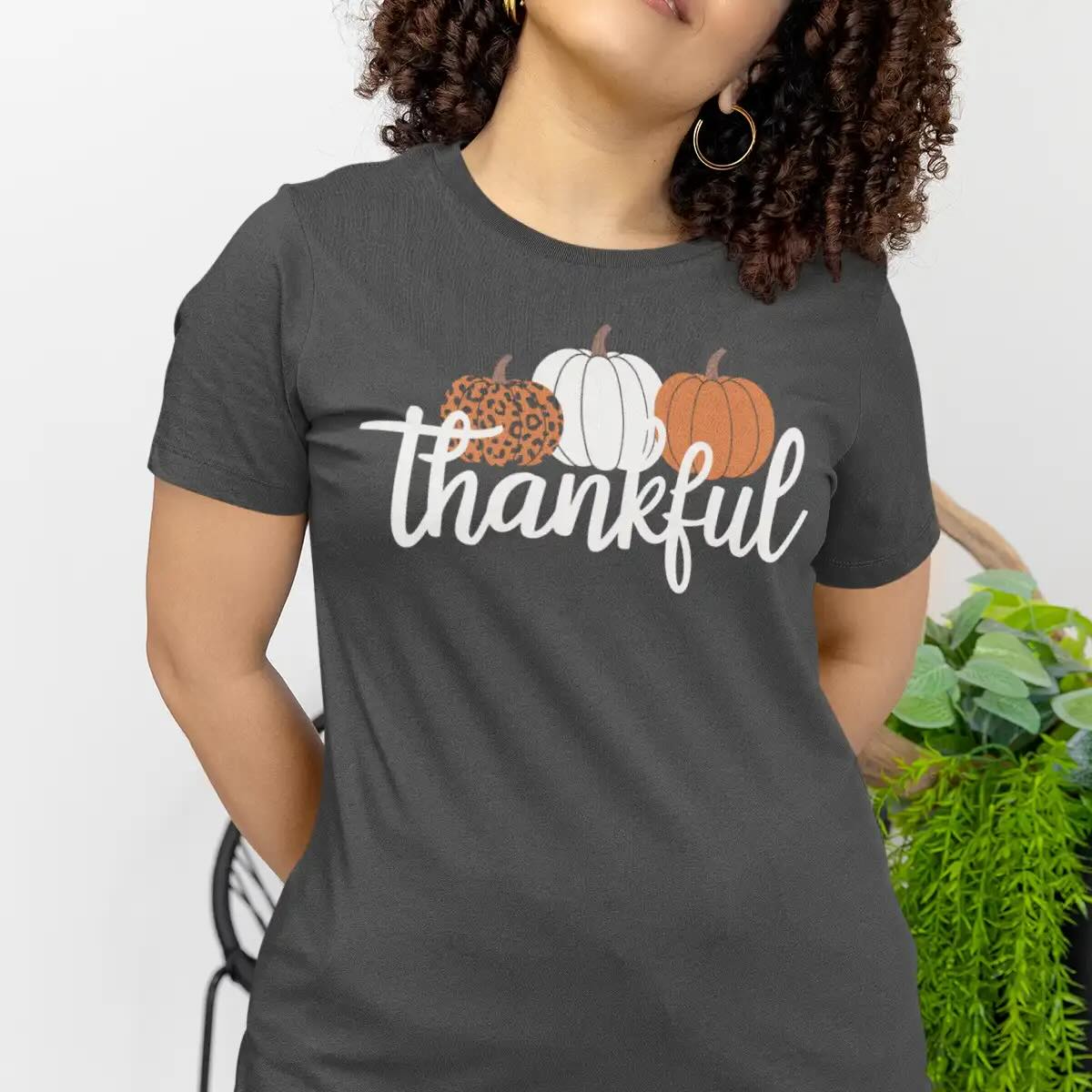 Thankful Pumpkin Fall / Autumn T-Shirt