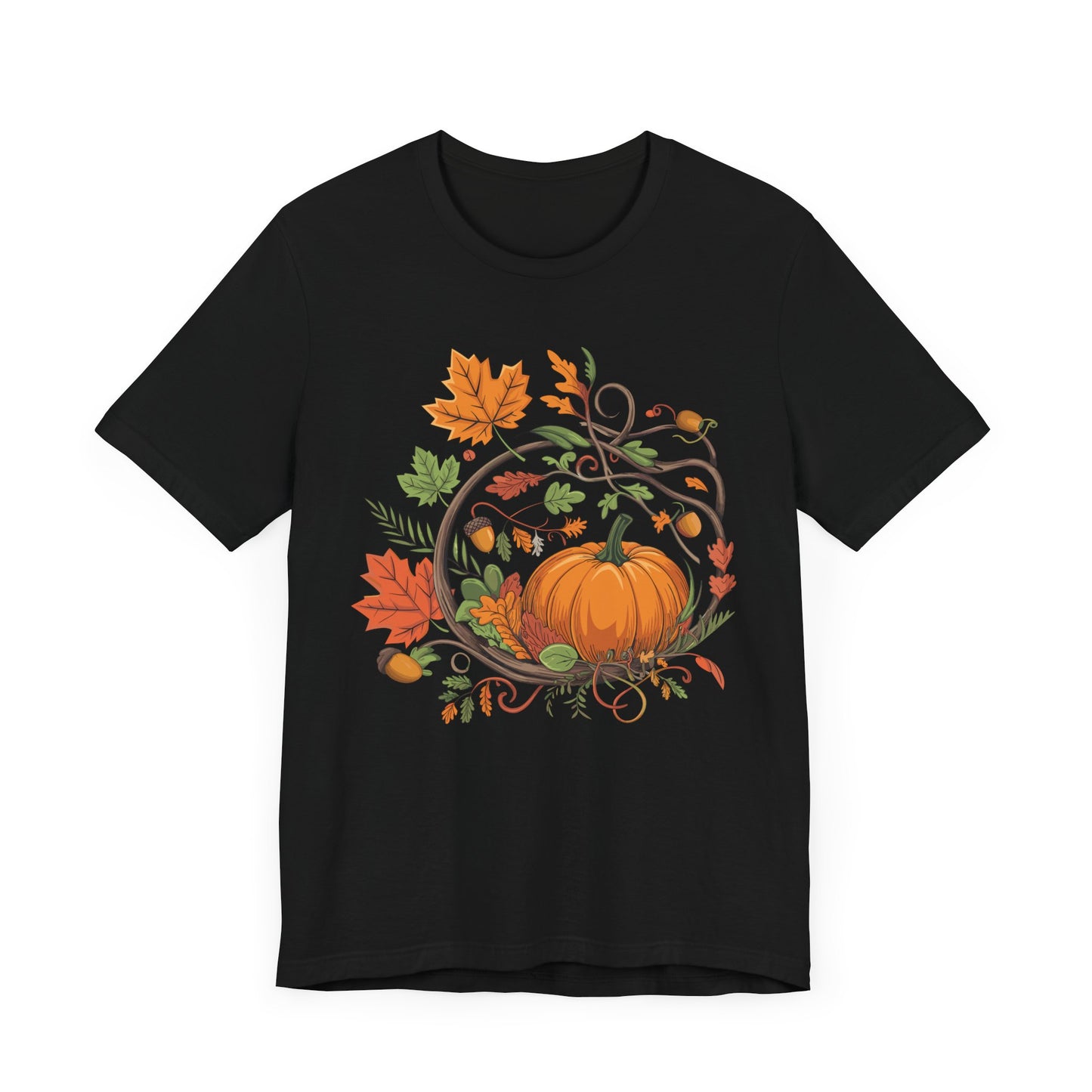 Fall Pumpkin & Autumn Theme T-Shirt