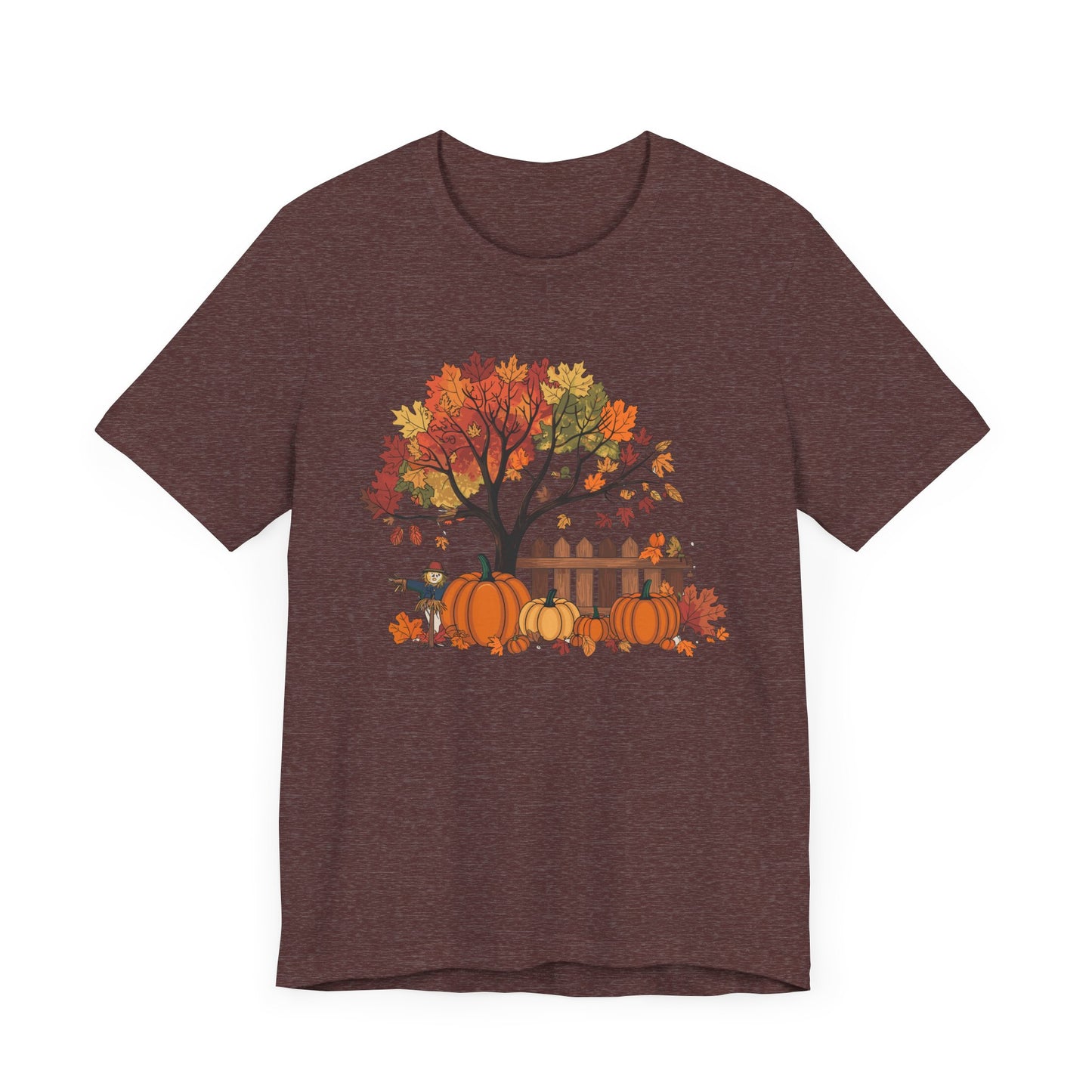 Fall Scene Graphic T-Shirt