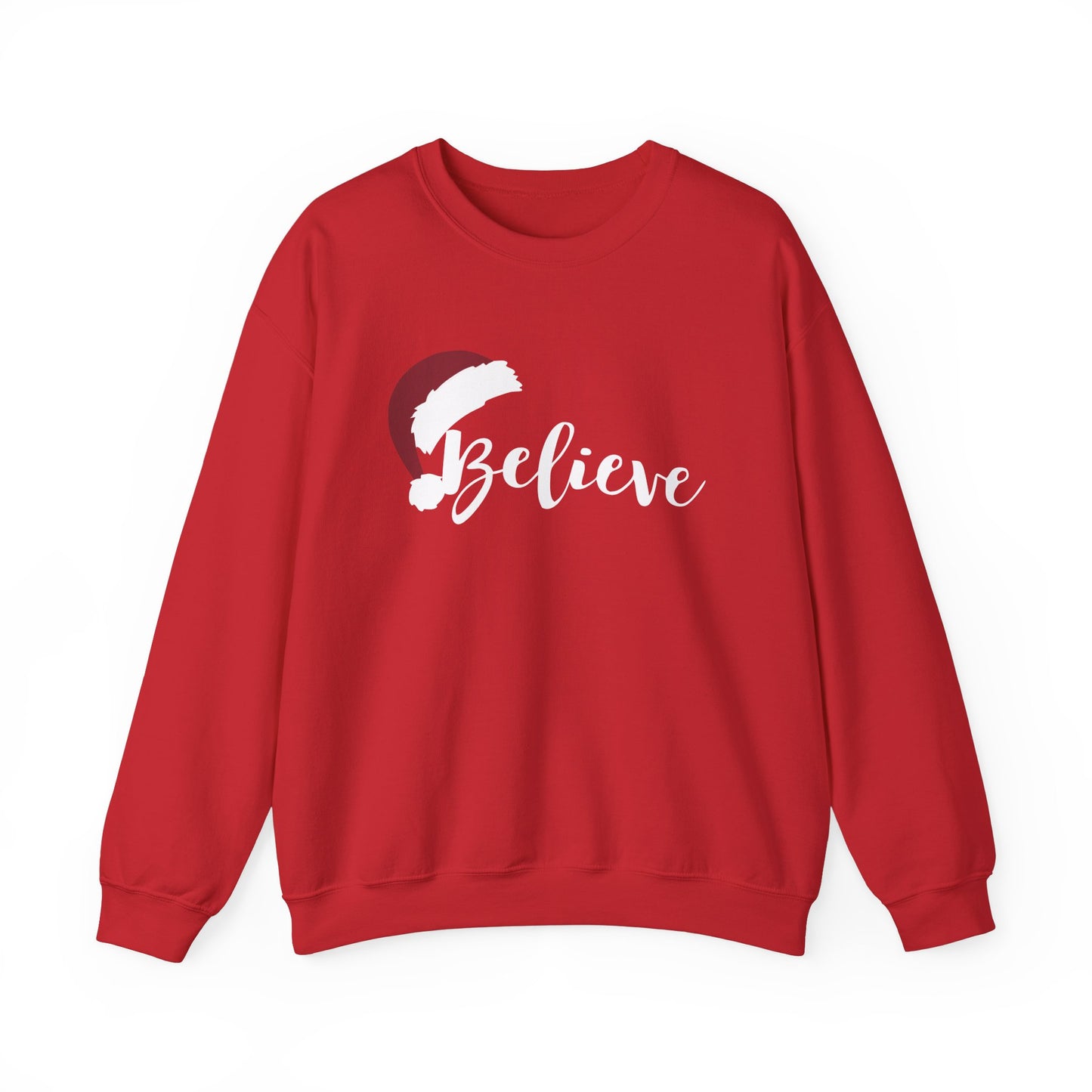 Believe Holiday Santa Hat Sweatshirt 🎅