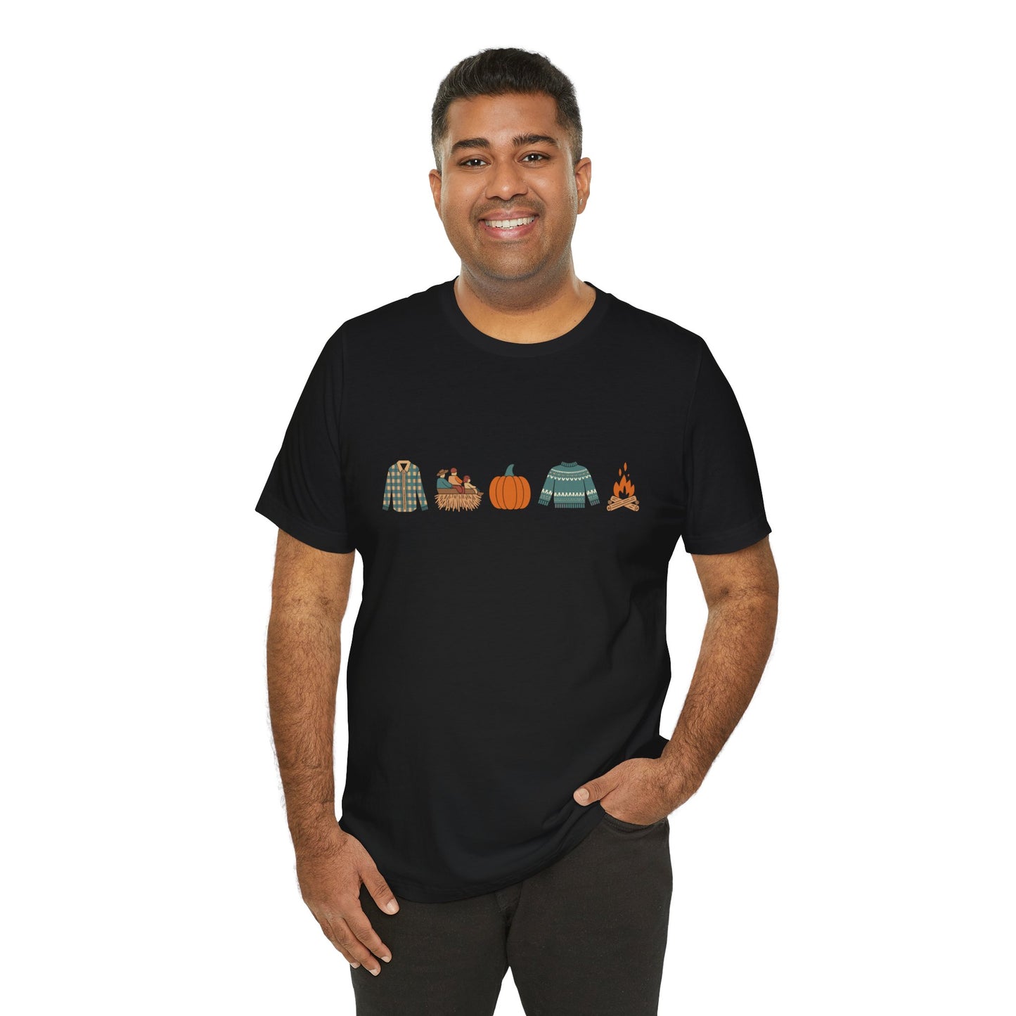 Fall T-Shirt Symbols of Autumn