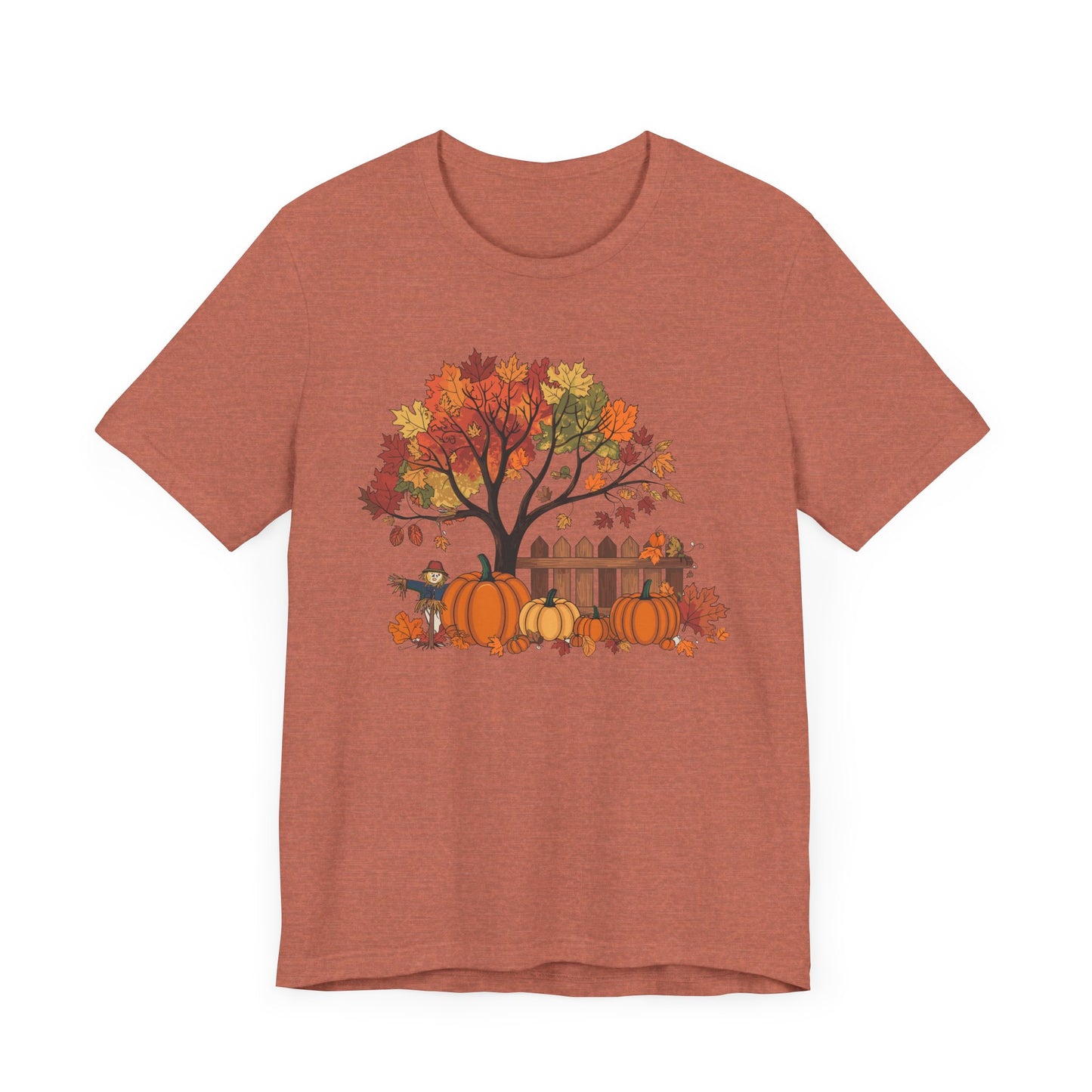Fall Scene Graphic T-Shirt