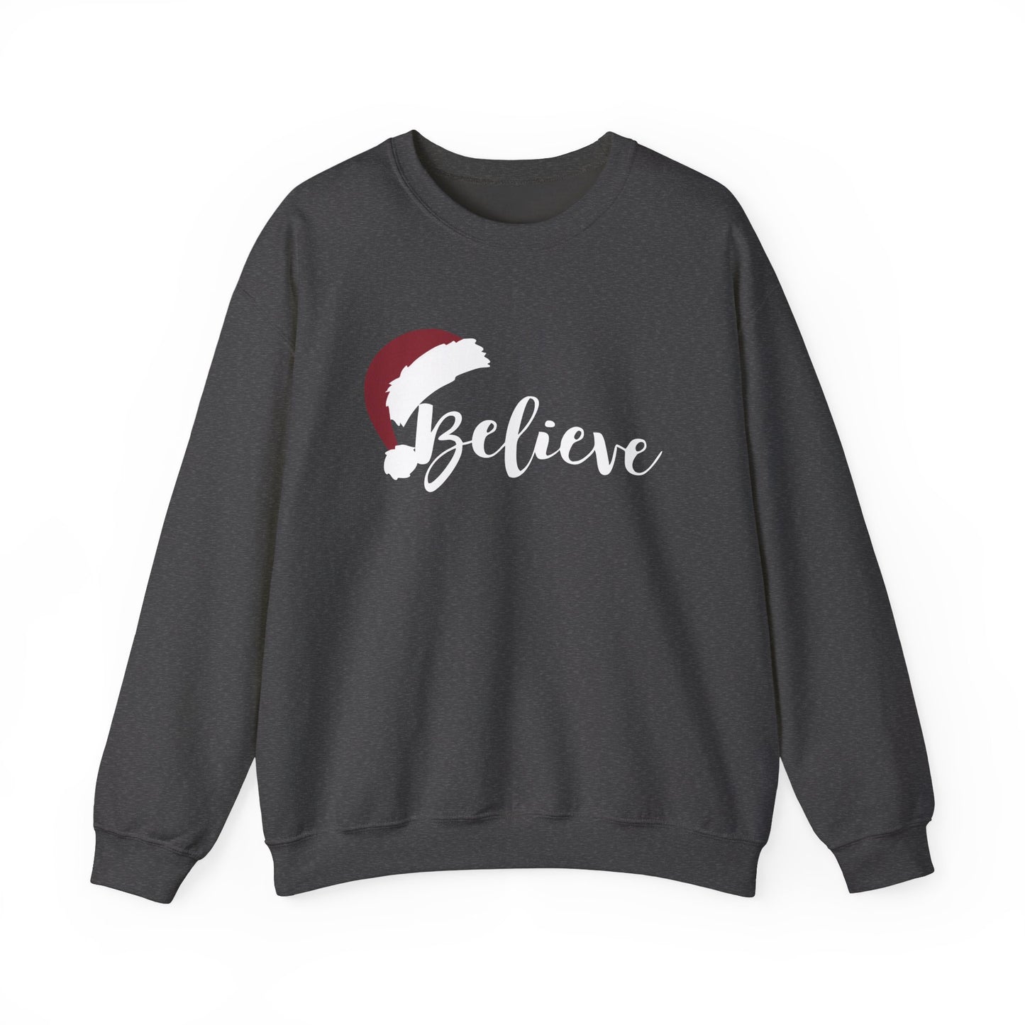 Believe Holiday Santa Hat Sweatshirt 🎅
