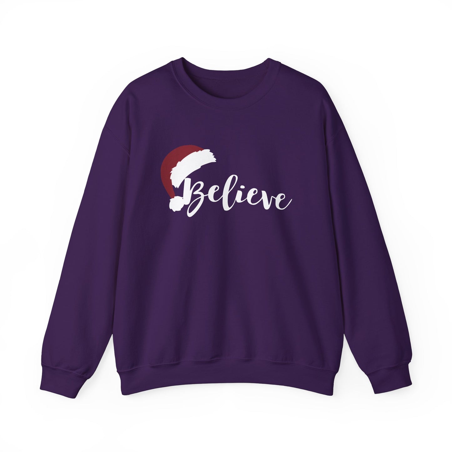 Believe Holiday Santa Hat Sweatshirt 🎅