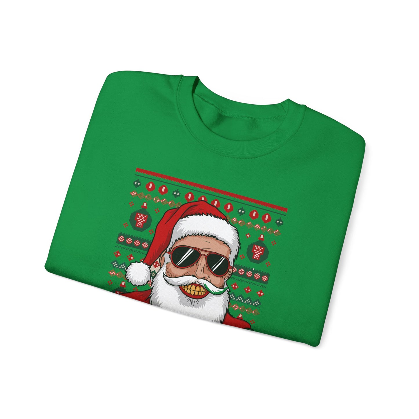 Santa's Thug Life Christmas Sweater | Funny Holiday Gift