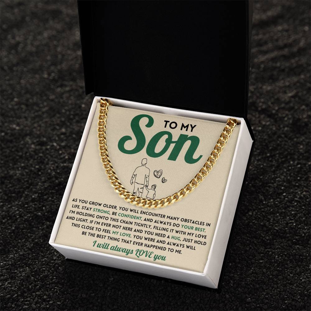 To My SON - Cuban Chain (Almost Sold Out)