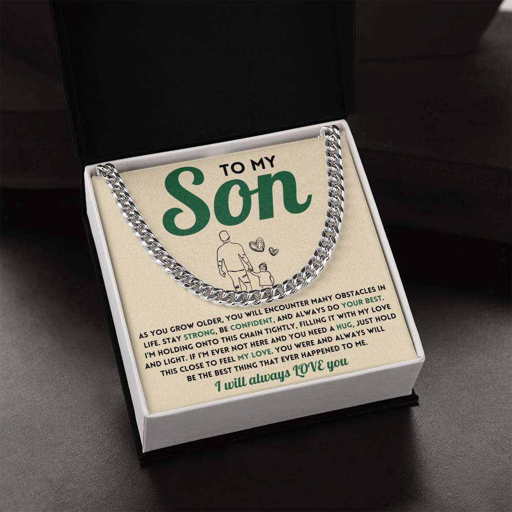 To My SON - Cuban Chain (Almost Sold Out)