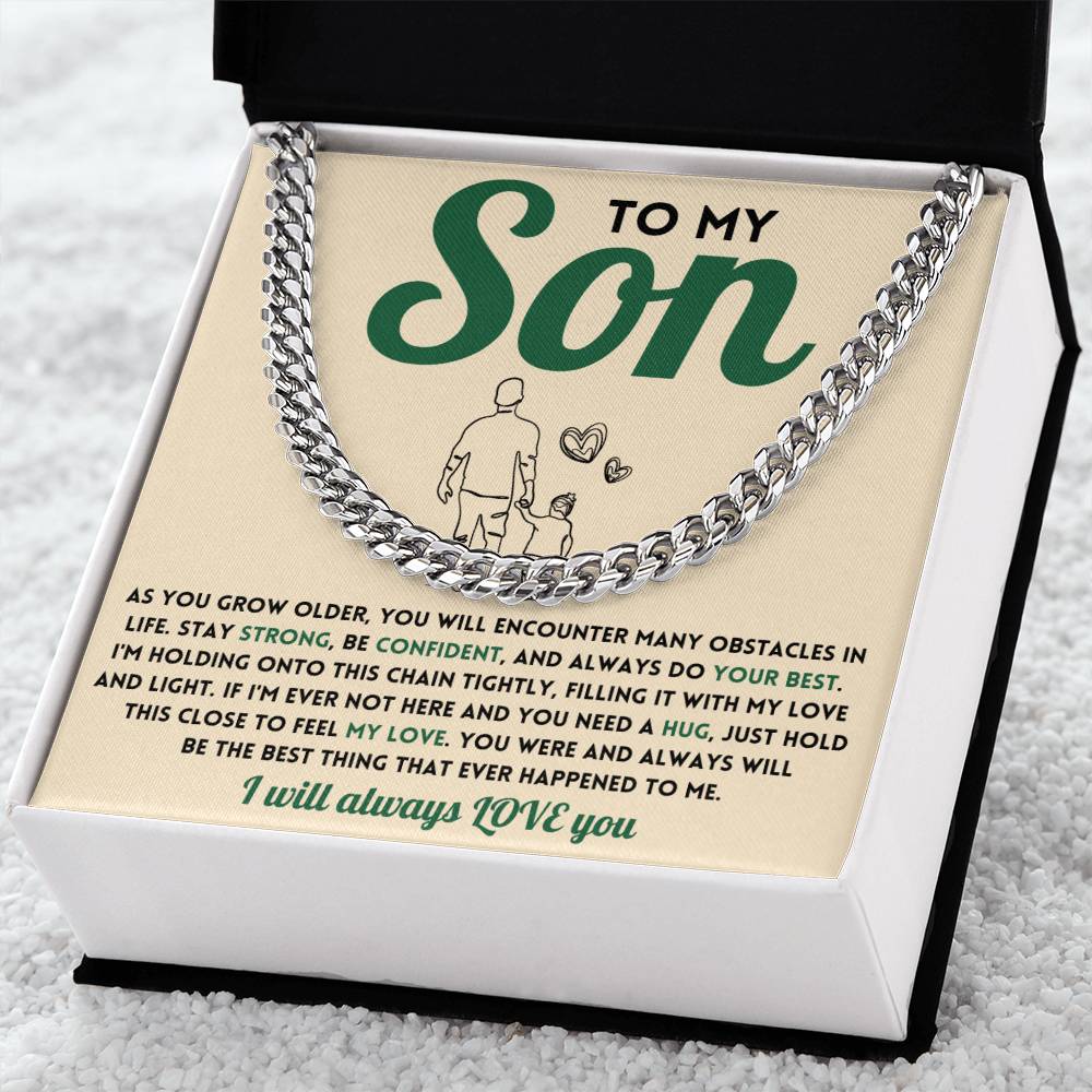 To My SON - Cuban Chain (Almost Sold Out)