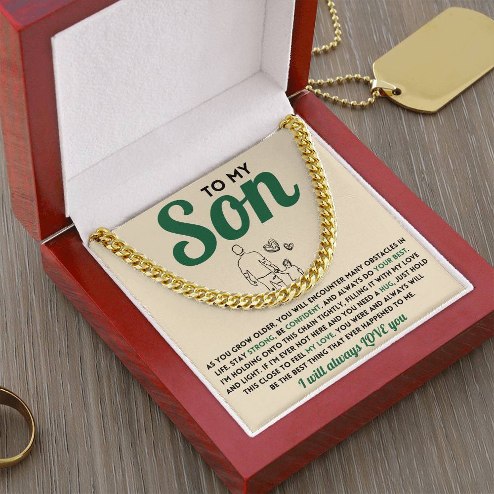 To My SON - Cuban Chain (Almost Sold Out)