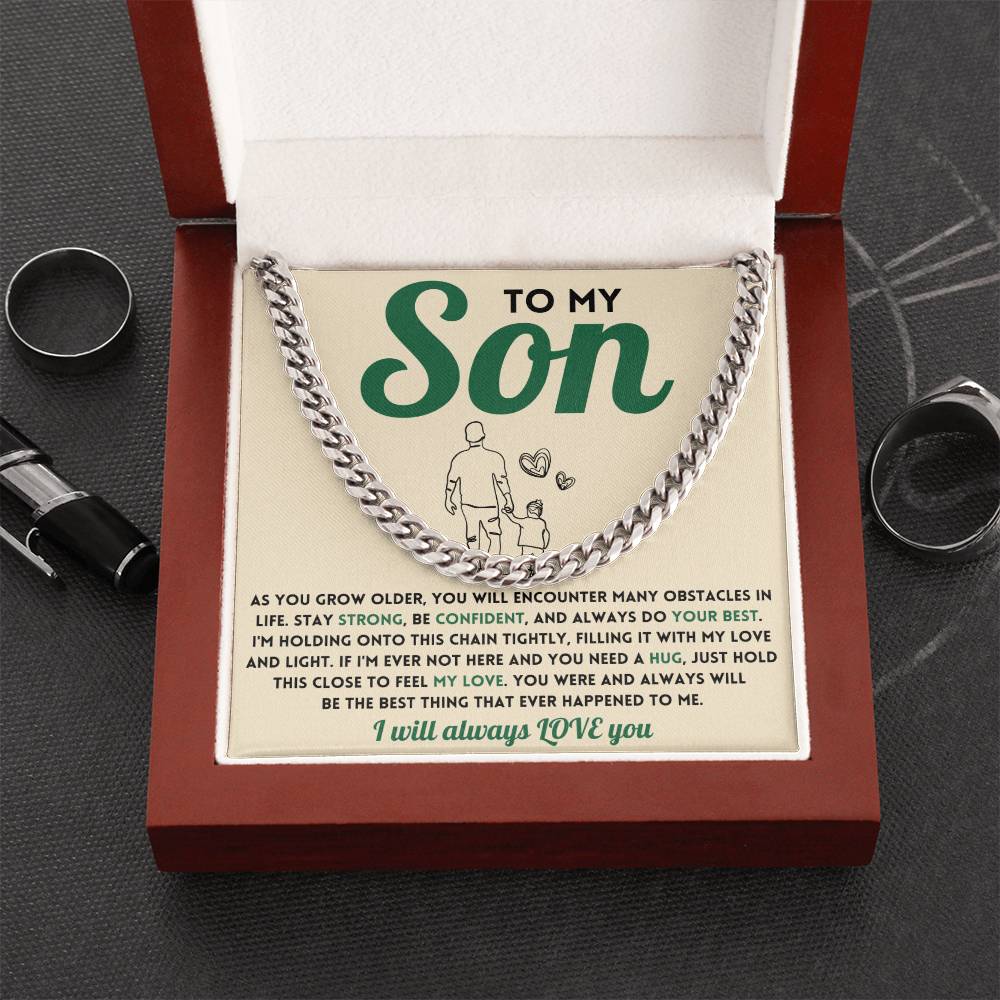 To My SON - Cuban Chain (Almost Sold Out)