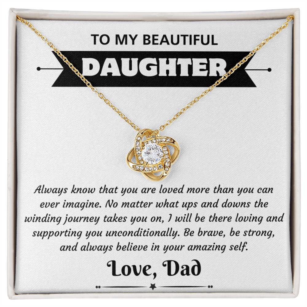 To My Beautiful Daughter - Amazing - Dad (Almost Sold Out)