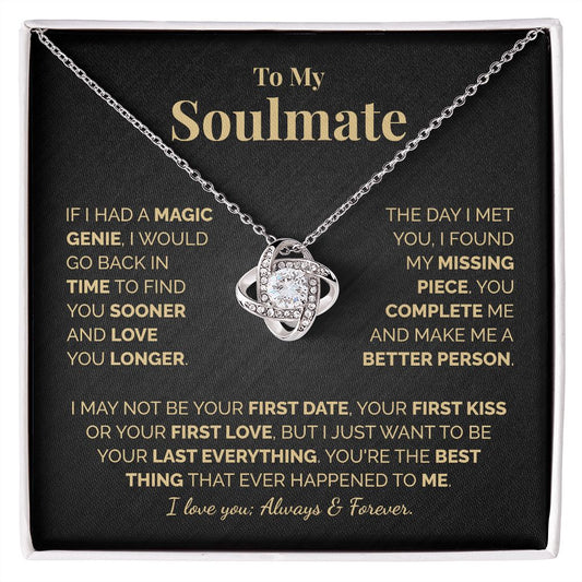To My Soulmate Necklace - Love - (Almost Sold Out)