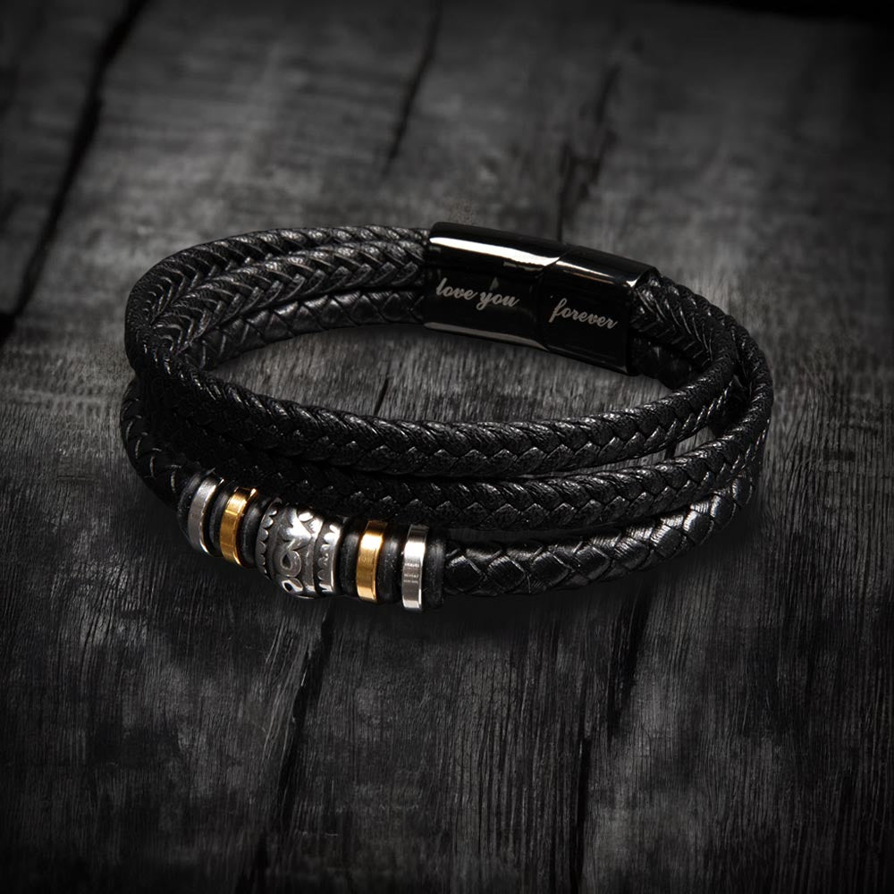 A mi nieto - Mi vida - Pulsera para hombre