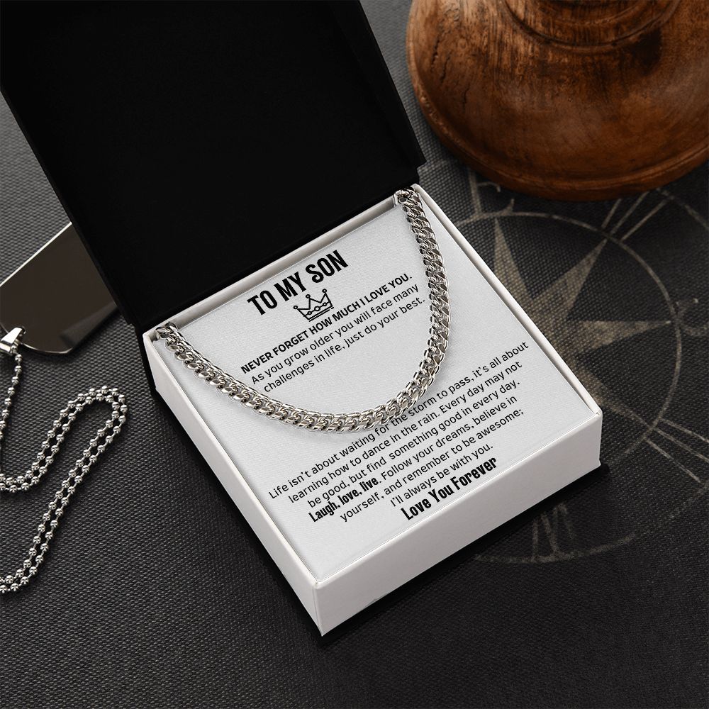To My Son - Cuban Chain