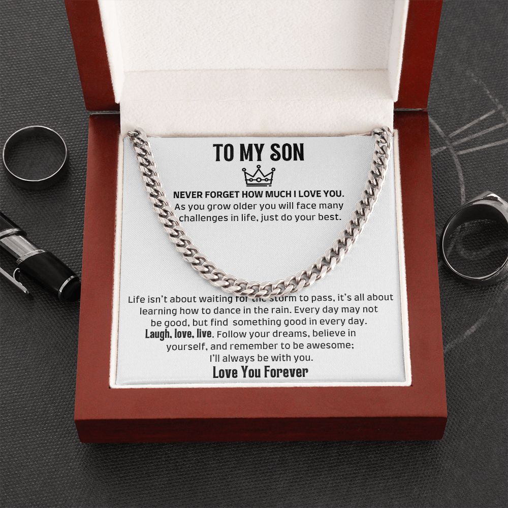 To My Son - Cuban Chain