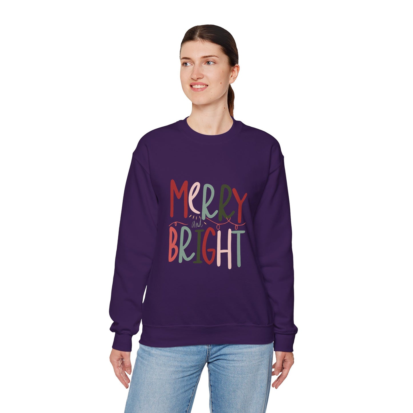 Merry & Bright Holiday Sweatshirt ✨