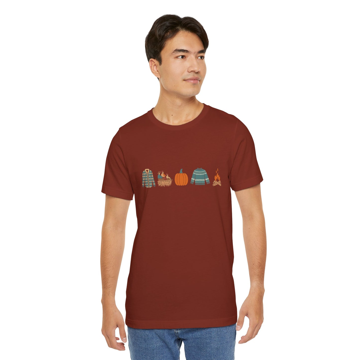 Camiseta de otoño Símbolos del otoño