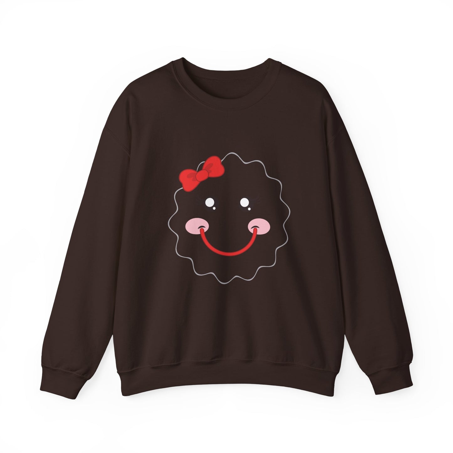 Sweet Gingerbread Face Sweatshirt 🍪