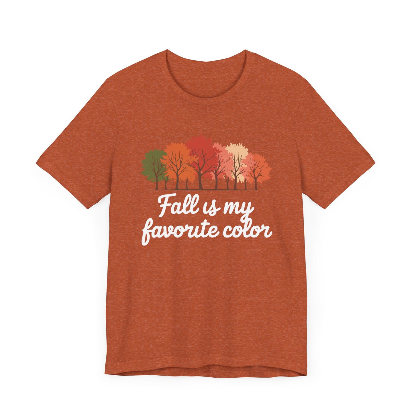 El otoño es mi color favorito Camiseta de otoño