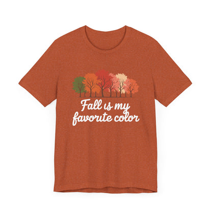 El otoño es mi color favorito Camiseta de otoño