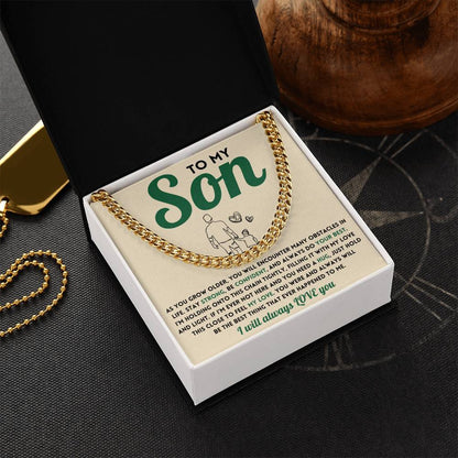 To My SON - Cuban Chain (Almost Sold Out)