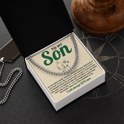 To My SON - Cuban Chain (Almost Sold Out)