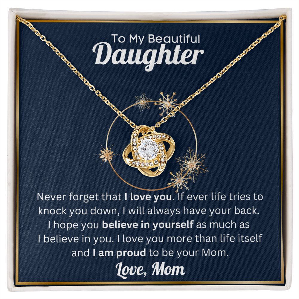 To My Beautiful Daughter - Proud - Mom (Almost Sold Out)