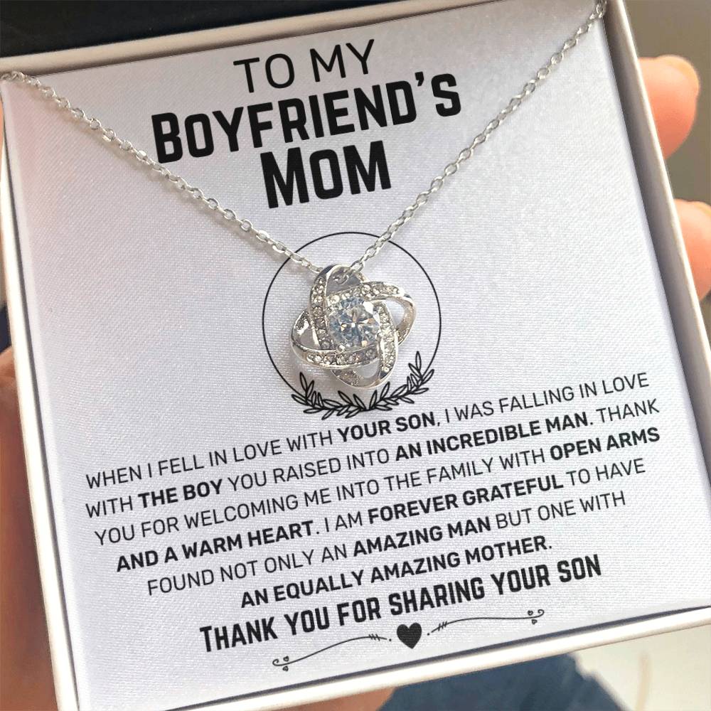 [ALMOST SOLD OUT] - To My Boyfriend's Mom Necklace