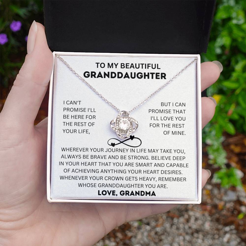 [ALMOST SOLD OUT] - To My Beautiful Granddaughter Necklace