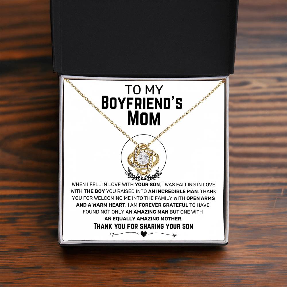 [ALMOST SOLD OUT] - To My Boyfriend's Mom Necklace