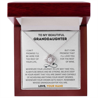 [ALMOST SOLD OUT] - To My Beautiful Granddaughter - Personalized