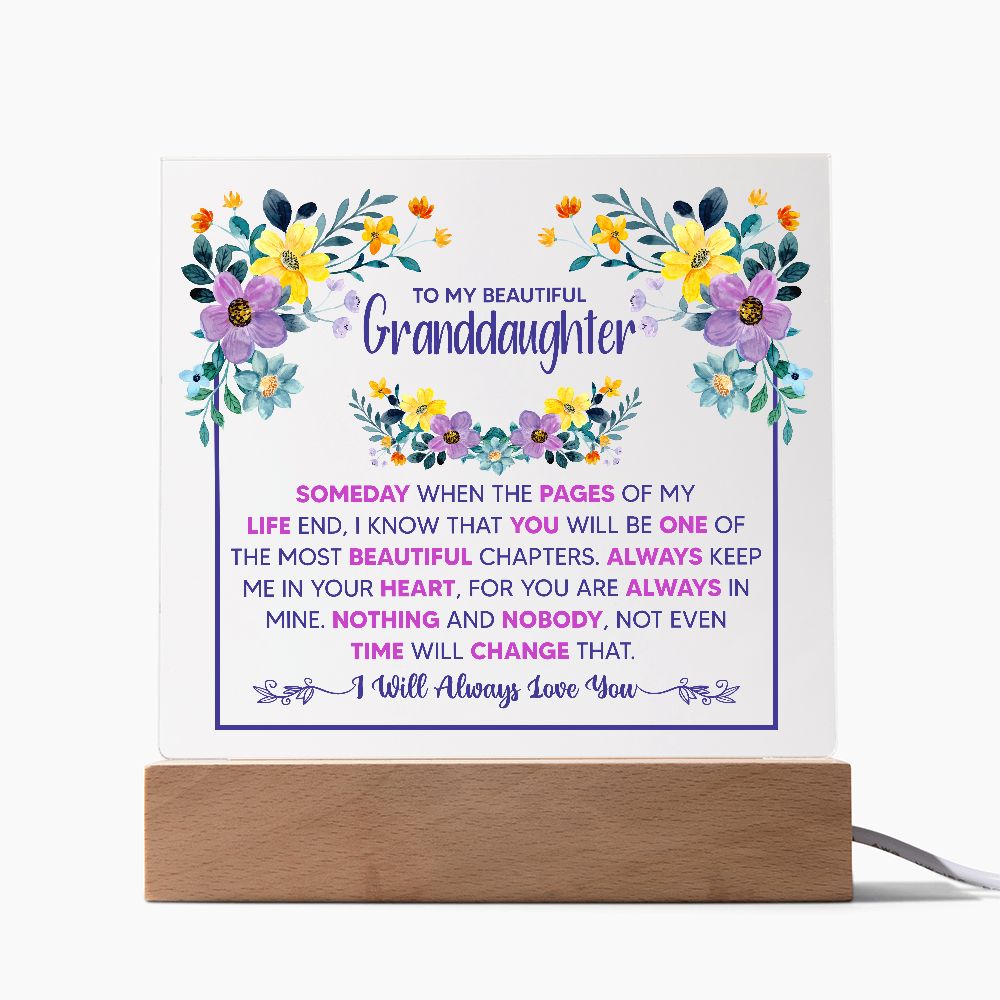[ALMOST SOLD OUT] - To My Beautiful Granddaughter